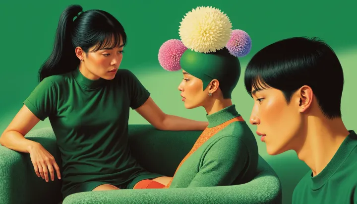 Business building with a spouse